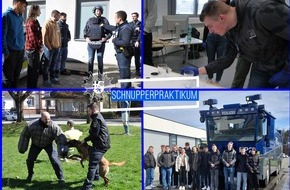 Polizeipräsidium Westpfalz: POL-PPWP: Osterferien für Schnupperpraktikum genutzt