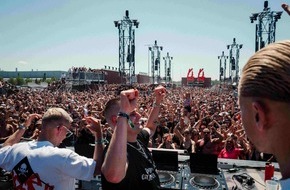 Karlsruher Messe- und Kongress-GmbH: Auf Hardrock folgt Techno: Peter-Gross-Bau Areal wird zur B&uuml;hne f&uuml;r Technoevents / Nach erfolgreicher Premiere mit AC/DC 2025 zeigen nun Gro&szlig;veranstalter reges Interesse an Outdoorfl&auml;che
