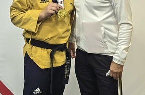 Polizei Bochum: POL-BO: Para-Taekwondo: Kriminalhauptkommissar Arndt Mallepree verteidigt Weltmeistertitel
