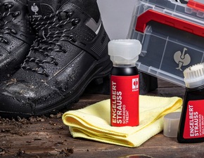 Arbeitsschuhe richtig reinigen und pflegen – Schuhpflege-Guide vom Arbeitsausstatter Strauss