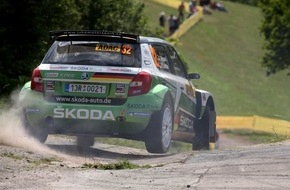 Skoda Auto Deutschland GmbH: Platz drei im SKODA: Wiegand glückt guter Start ins Heimspiel (BILD)