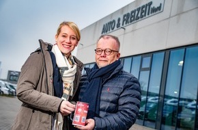 Auto und Freizeit Nord GmbH: Auto & Freizeit spendet 40 000 Euro für Soziales in der Region
