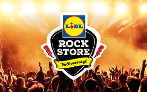 Lidl: Zehn Jahre Festivalerfahrung: "Voll versorgt" mit den Lidl-Rock Stores bei Rock am Ring und Rock im Park feiern