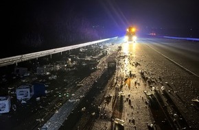 Autobahnpolizeiinspektion: API-TH: Tierausweichmanöver führt zu Lkw-Unfall auf der A9