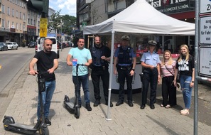 Polizeipräsidium Westpfalz: POL-PPWP: E-Scooter-Kontrollen am Wochenende