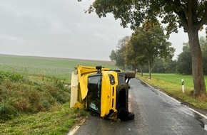 Polizeiinspektion Hildesheim: POL-HI: Verkehrsunfall fordert eine leichtverletzte Person
