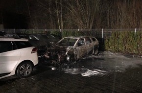 Polizeidirektion Koblenz: POL-PDKO: Brandstiftung auf dem Gelände eines KFZ-Handels