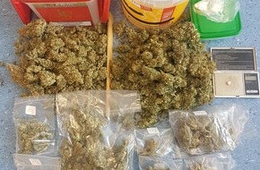 Polizeidirektion Pirmasens: POL-PDPS: Pirmasenser Drogenfahnder stellen größere Menge Marihuana sicher