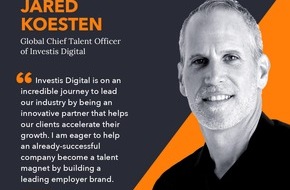 News Direct: Jared Koesten Appointed Global Chief Talent Officer of Investis Digital