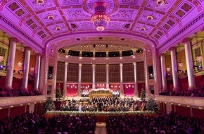 LEONINE Studios: Clasart Classic bringt am 20. Dezember CHRISTMAS IN VIENNA aus dem Wiener Konzerthaus live ins Kino / Weihnachten mit Magdalena Kozená, Jonathan Tetelman und Erwin Schrott