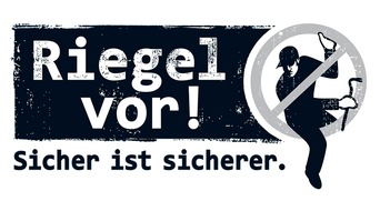Polizei Bielefeld: POL-BI: Lassen Sie sich beraten - Aktionswoche "Riegel vor!"