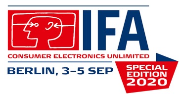TVT.media GmbH: IFA 2020 Special Edition - For the first time since the start of the Corona crisis, a global leading trade fair for consumer electronics will be opening its doors