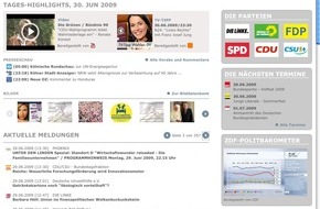 news aktuell GmbH: Informationsportal www.wahljahr09.de fest etabliert - Angebot der dpa-Tochter news aktuell stellt für Parteien und andere politische Organisationen hohe Reichweite im Internet her