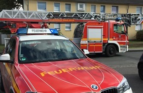 Feuerwehr Dinslaken: FW Dinslaken: Rauchentwicklung in Wohnung und weitere Einsätze