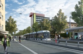 STRABAG AG: STRABAG AG baut Los 6 der Limmattalbahn in Dietikon West