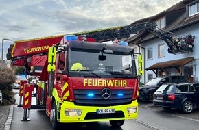 Freiwillige Feuerwehr Reichenau: FW Reichenau: Person aus 1. Obergescho&szlig; gerettet, Reichenau-Lindenb&uuml;hl, 23.02.2026