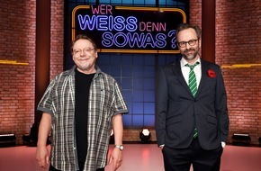 ARD Das Erste: Das Erste: Spaß-Duell: Jürgen von der Lippe und Kurt Krömer bei "Wer weiß denn sowas?" / Das vom 7. bis 11. Juni 2021, um 18:00 Uhr im Ersten