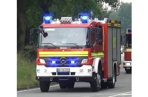 Feuerwehr Dortmund: FW-DO: 06.07.2018 - Feuer in Mitte-Nord,
Brannte Mobiliar in Schlafzimmer