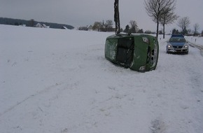 Polizeiinspektion Hildesheim: POL-HI: Winter, Navi und die Bedeutung von Verkehrszeichen.