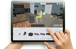 Island Labs GmbH: .rooms online: neue Anwendung von Island Labs stärkt Kundenbeziehung in der Interior Design Branche