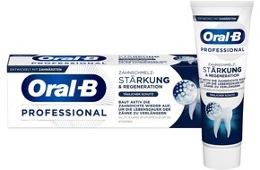 Oral-B: Die neue Oral-B Professional Zahnschmelz-Stärkung & Regeneration Zahncreme bringt unser zukünftiges Selbst zum Lächeln