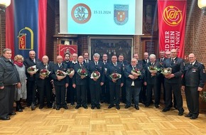 Freiwillige Feuerwehr Kalkar: Feuerwehr Kalkar: Ehrungen im Ratssaal 2024