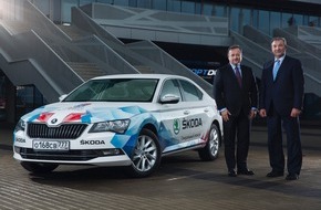 Skoda Auto Deutschland GmbH: Offizielle Flotte: SKODA macht IIHF Eishockey-Weltmeisterschaft in Russland mobil (FOTO)