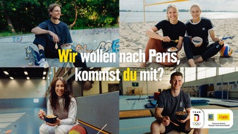 EDEKA ZENTRALE Stiftung & Co. KG: Voting für die offiziellen Team Deutschland Müslis / Paris 2024 - EDEKA-Verbund startet die #roadtoparis mit aufmerksamkeitsstarker Kampagne