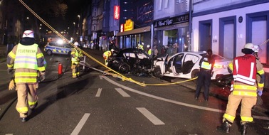 Polizei Aachen: POL-AC: Unfall auf dem Adalbertsteinweg: Polizei ermittelt wegen illegalem Fahrzeugrennen