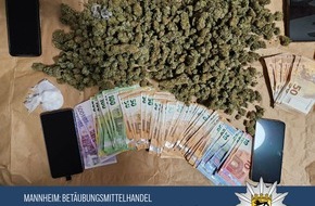 Polizeipr&auml;sidium Mannheim: POL-MA: Tatverd&auml;chtiger wegen Handeltreibens mit Bet&auml;ubungsmitteln auf Antrag der Staatsanwaltschaft Mannheim in Untersuchungshaft