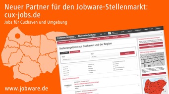 Jobware GmbH: Mehr Fachkräfte an der Nordsee erreichen / Jobware kooperiert mit den Cuxhavener Nachrichten und der Niederelbe-Zeitung