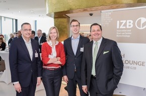 Fördergesellschaft IZB mbH: Gilead Sciences, ChromoTek und Johnson & Johnson Innovation präsentieren auf der Biotech Presse-Lounge