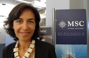 MSC Kreuzfahrten: Wichtiger Neuzugang im Management-Team von MSC Kreuzfahrten / Sylvie Boulant verstärkt unser Team als Country Manager der Schweiz