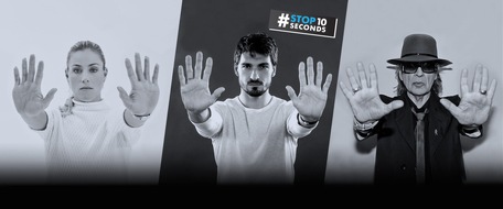 UNICEF Deutschland: #Stop10Seconds: Prominente kämpfen gegen den Hunger