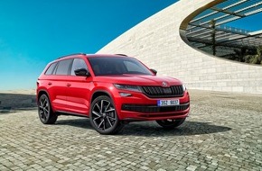 Skoda Auto Deutschland GmbH: SKODA KODIAQ SPORTLINE und SKODA KODIAQ SCOUT auf der IAA 2017 (FOTO)