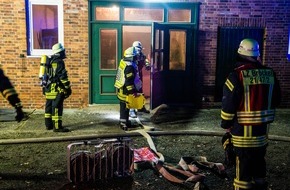 Feuerwehr Flotwedel: FW Flotwedel: Kaminofen sorgt für Feuerwehreinsatz