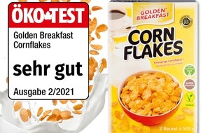NORMA: ÖKO-TEST bewertet NORMA-Cornflakes mit dem Prädikat "sehr gut" / Mit dem Discounter-Frühstück bestens in den Tag starten