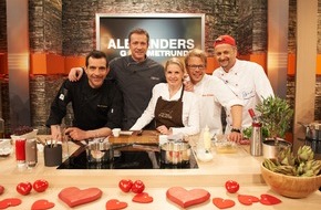 ZDF: Spezialwoche bei den ZDF -"Topfgeldjägern" / Viele Profi-Köche zu Gast in "Alexanders Gourmetrunde" (FOTO)