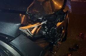 Polizei Rheinisch-Bergischer Kreis: POL-RBK: K&uuml;rten - Fahrt unter Alkoholeinfluss endet mit hohem Sachschaden und Beschlagnahme des F&uuml;hrerscheins