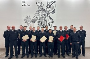 Feuerwehr Iserlohn: FW-MK: Jahresdienstbesprechung der Löschgruppe Stadtmitte