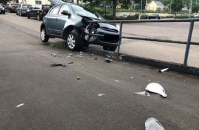 Polizeidirektion Trier: POL-PDTR: Verkehrsunfall mit Personenschaden - Verursacher flüchtet