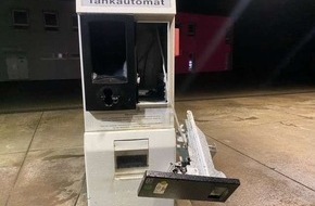 Polizeiinspektion Nienburg / Schaumburg: POL-NI: Tankautomat gesprengt