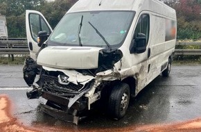 Feuerwehr Sprockhövel: FW-EN: Verkehrsunfall auf der Autobahn führt zu Vollsperrung