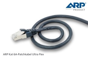 ARP Schweiz AG: Schnell und flexibel: Die neuen Kat 6A-Patchkabel Ultra Flex von ARP (BILD)