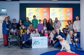 RADIO REGENBOGEN: RADIO REGENBOGEN sagt DANKE! für 616.400 Euro aus dem „Kinder unterm Regenbogen“ Spendenmarathon die heute in Karlsruhe, Mannheim und Freiburg übergeben wurden