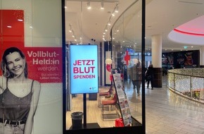 DRK-Blutspendedienst West: Ein Jahr Pop-Up-Blutspende in Leverkusen: Ein erfolgreiches Blutspende-Projekt