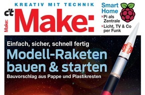 Make: Make-Magazin: KI-Komponenten für Maker / Bausätze und Online-Dienst erleichtern Einstieg in künstliche Intelligenz