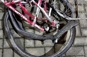 Bundespolizeidirektion Sankt Augustin: BPOL NRW: Randalierer wirft Fahrrad ins Gleis - Kollision mit Güterzug