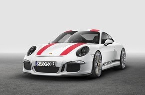 Porsche Schweiz AG: Wolf im Schafspelz - der neue Porsche 911 R