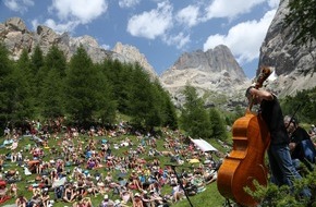Trentino Marketing S.r.l.: Festival „Die Klänge der Dolomiten“ vom 23. August bis 1. Oktober